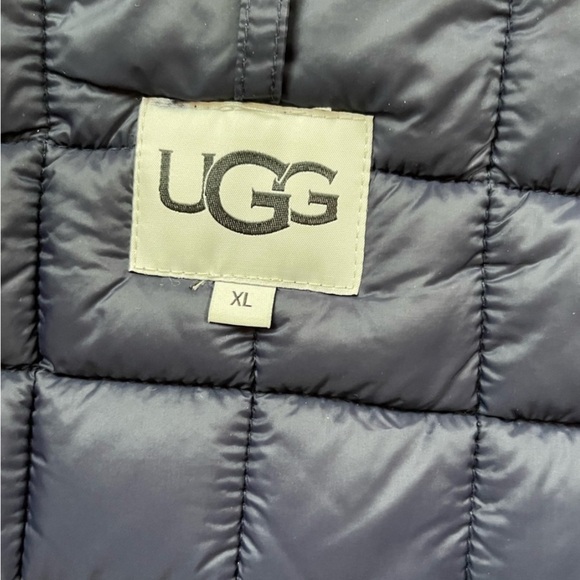UGG Men SIZE XL Joel Packable Quilted Puffer Jacket NAVY BLUE - Picture 10 of 15